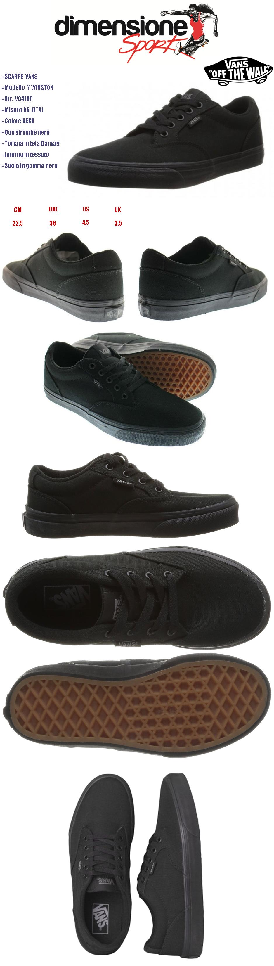 vans winston nere vans winston nere